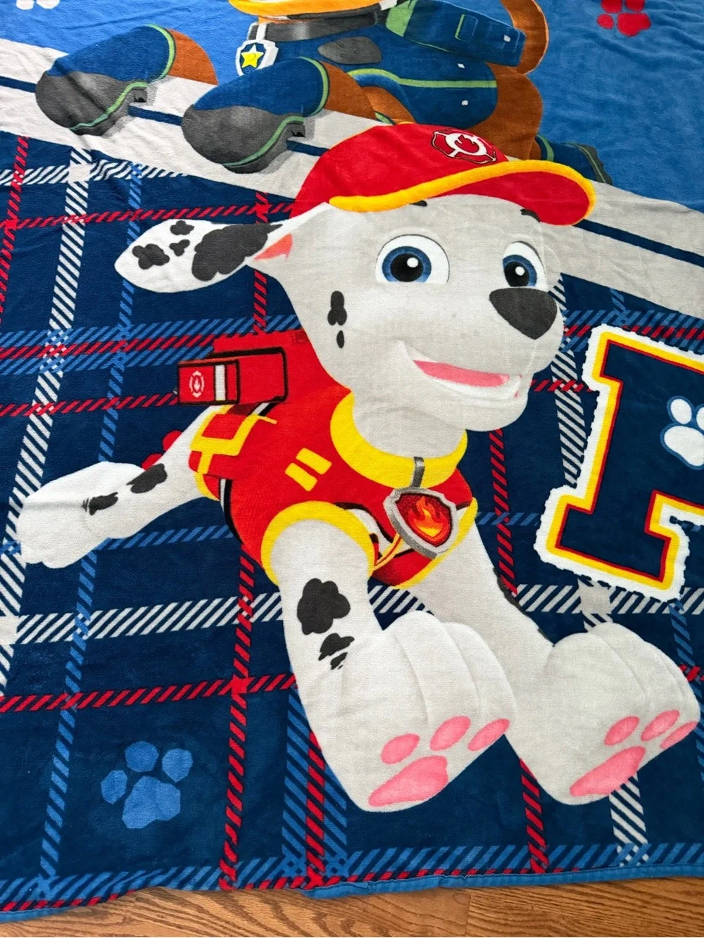 Paw Patrol plush paw